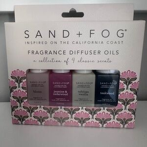 Sand + Fog Fragrance Diffuser Oils Gift Set -  New and Sealed in Box